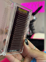 BROWN LASHES